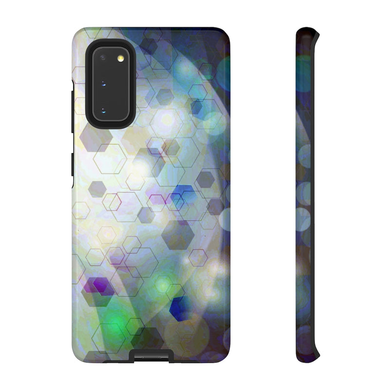 Hexagon Flash Geometric Samsung Galaxy Tough Cases