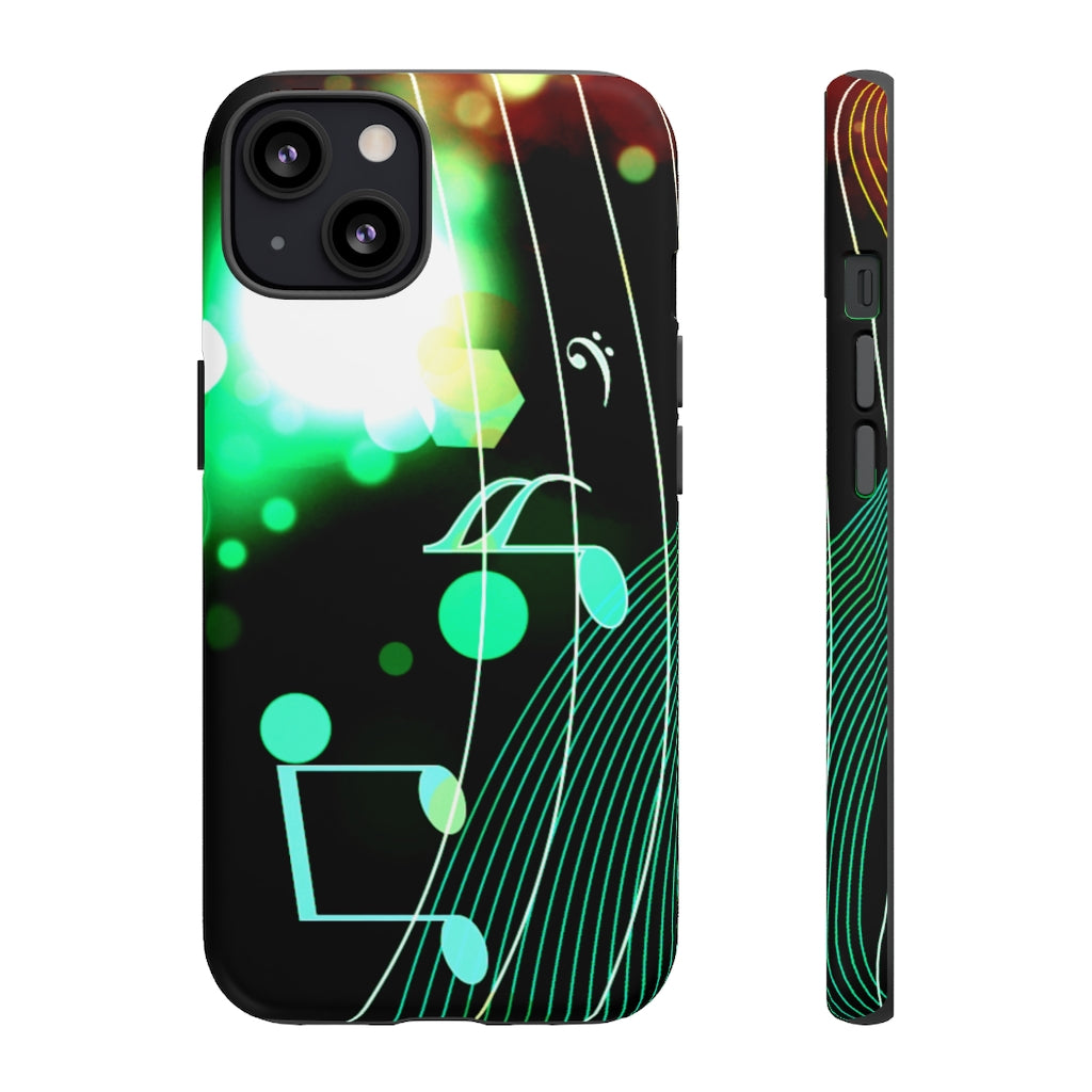 Lost Notes Music iPhone Tough Cases