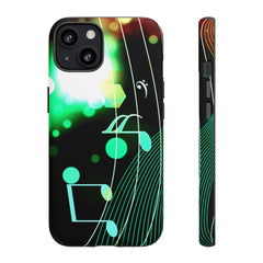 Lost Notes Music iPhone Tough Cases