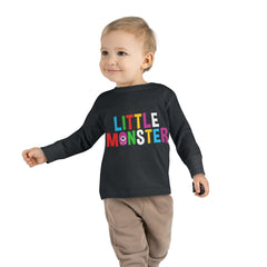 Little Monster Toddler Long Sleeve Tee