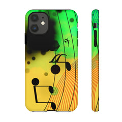 Lost Notes Music iPhone Tough Cases