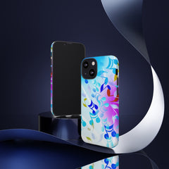 Scattered Notes Music iPhone Tough Cases