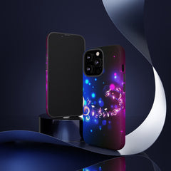 Golden Notes Music iPhone Tough Cases