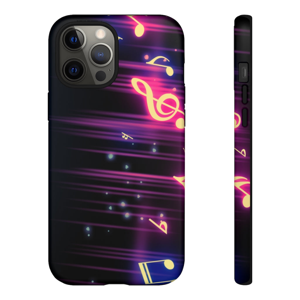Glitch Music iPhone Tough Cases