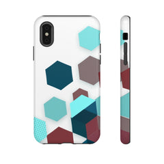 Hexagon Geometric iPhone Tough Cases