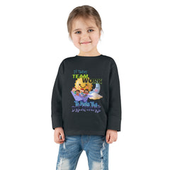 Team Work Toddler Long Sleeve Tee