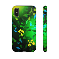 Scattered Notes Music iPhone Tough Cases