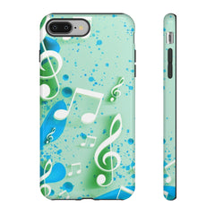 Splash Of Music iPhone Tough Cases