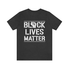 Black Lives Matter Unisex Jersey Short Sleeve Tee