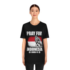 Pray For Indonesia Unisex Jersey Short Sleeve Tee
