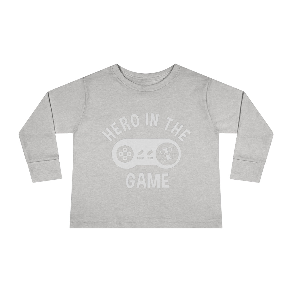 Game Hero Toddler Long Sleeve Tee