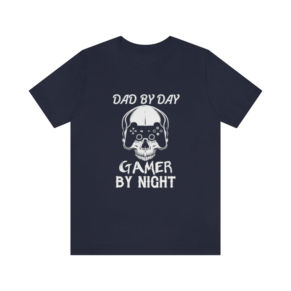 Gamer By Night Unisex Jersey Short Sleeve Tee