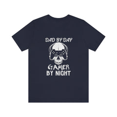 Gamer By Night Unisex Jersey Short Sleeve Tee