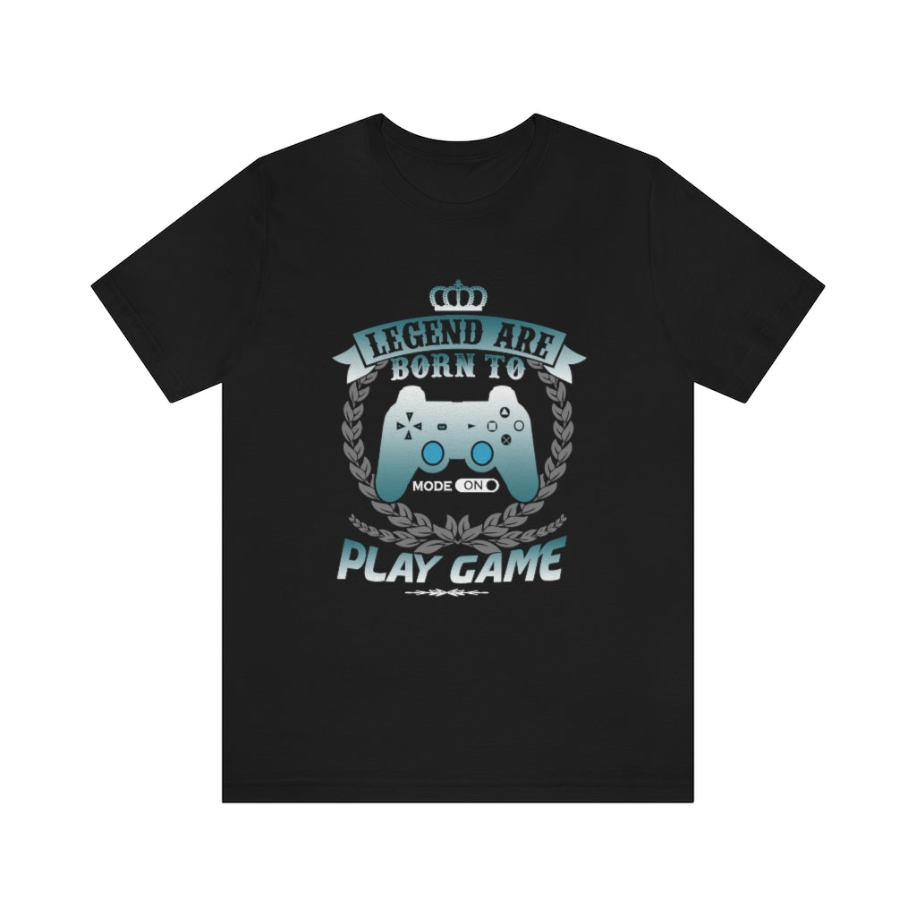 Born To Game Unisex Jersey Short Sleeve Tee