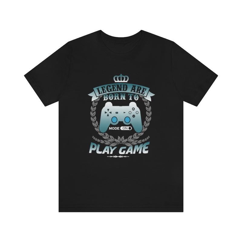 Born To Game Unisex Jersey Short Sleeve Tee