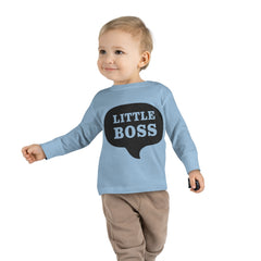 Little Boss Toddler Long Sleeve Tee
