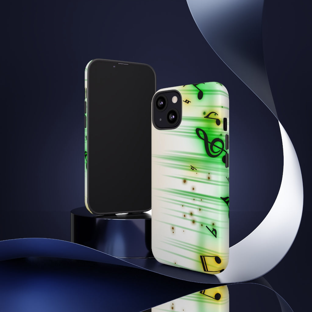 Glitch Music iPhone Tough Cases