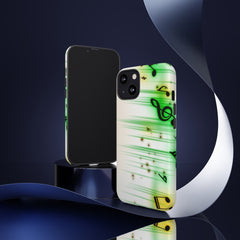 Glitch Music iPhone Tough Cases