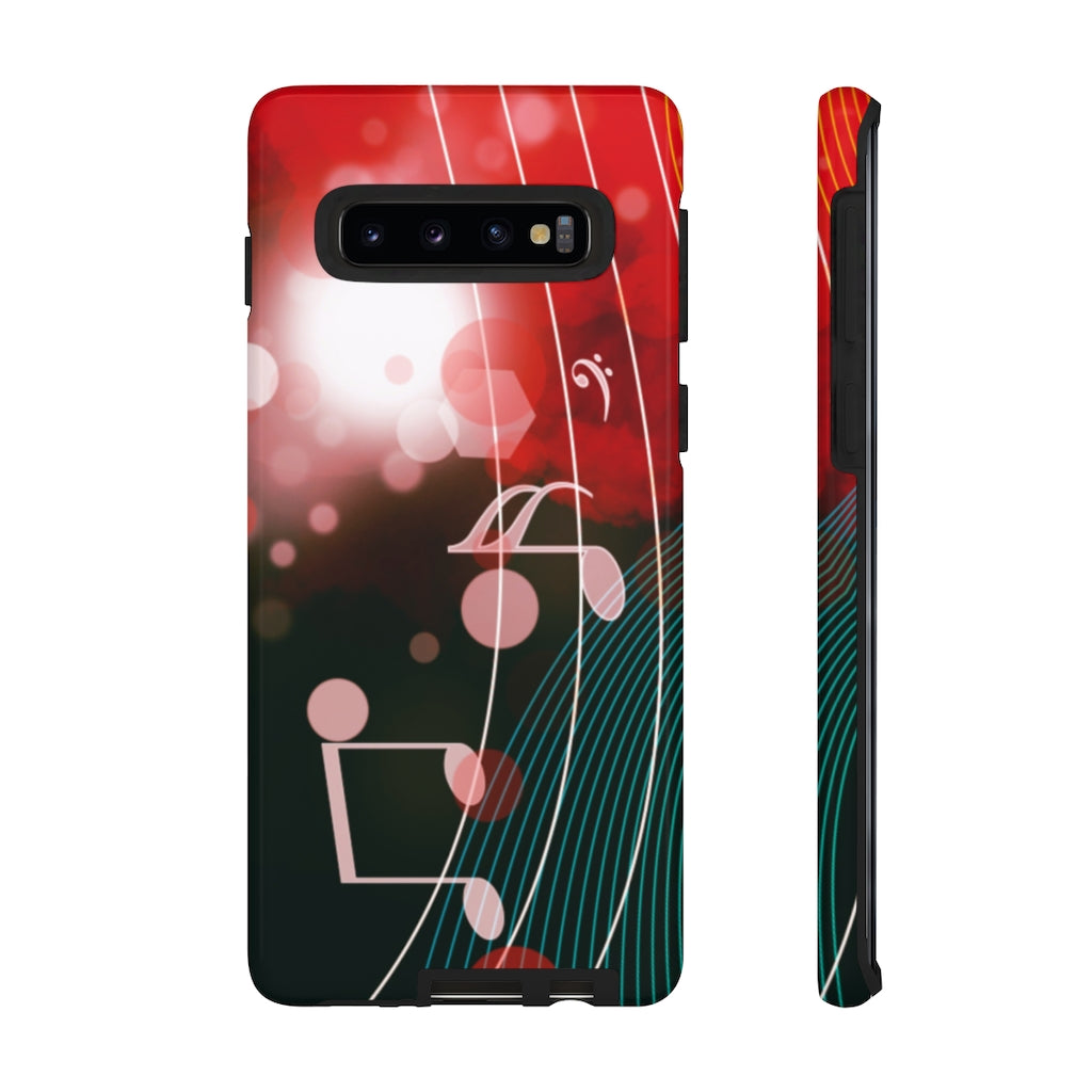 Lost Notes Music Samsung Galaxy Tough Cases