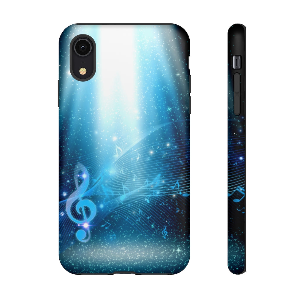 Star Rain Music iPhone Tough Cases