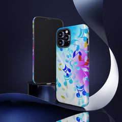 Scattered Notes Music iPhone Tough Cases