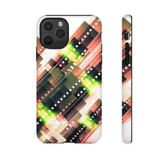 Ribbon Geometric iPhone Tough Cases