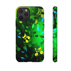 Scattered Notes Music iPhone Tough Cases