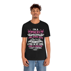 Pisces Unisex Jersey Short Sleeve Tee