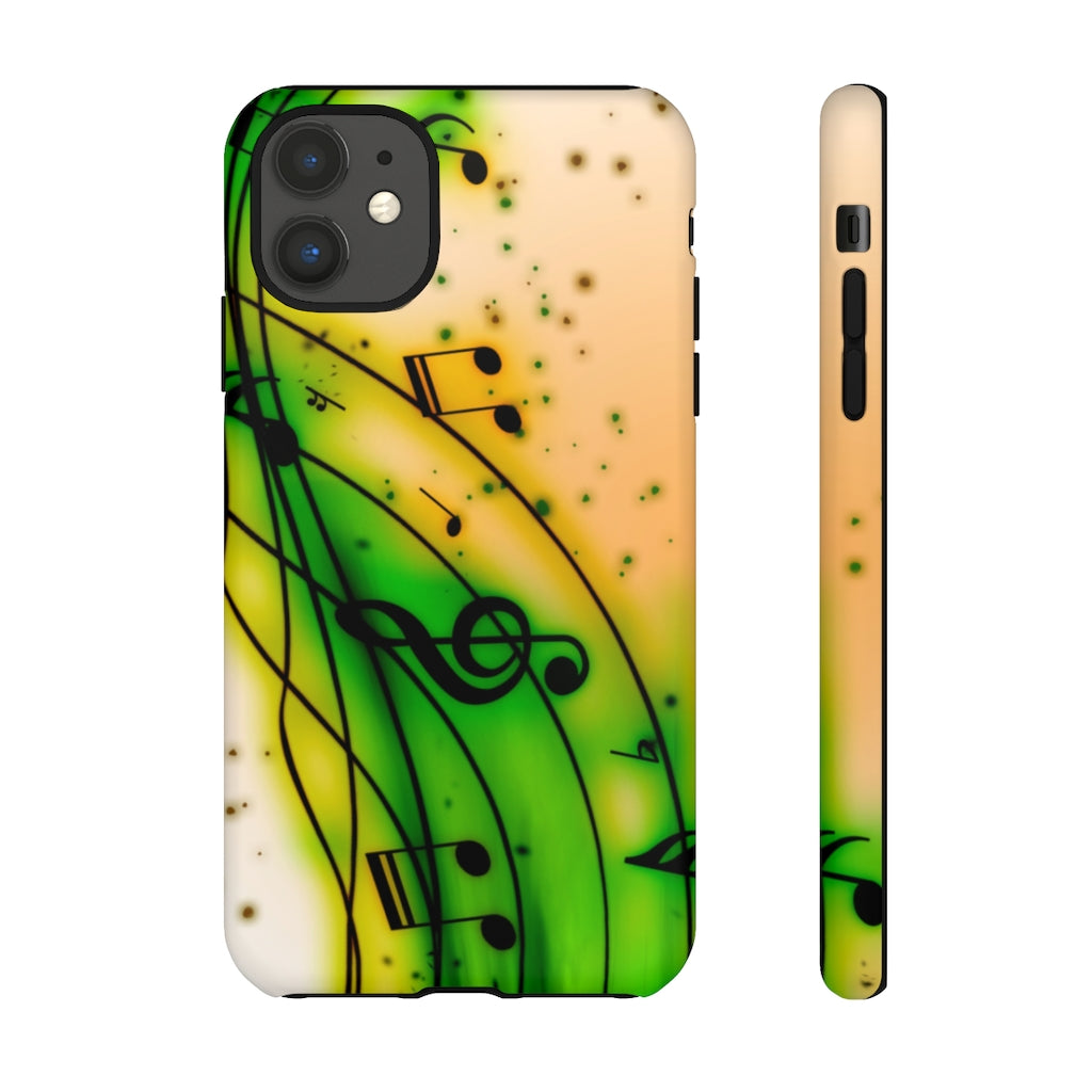 Wave Of Music iPhone Tough Cases