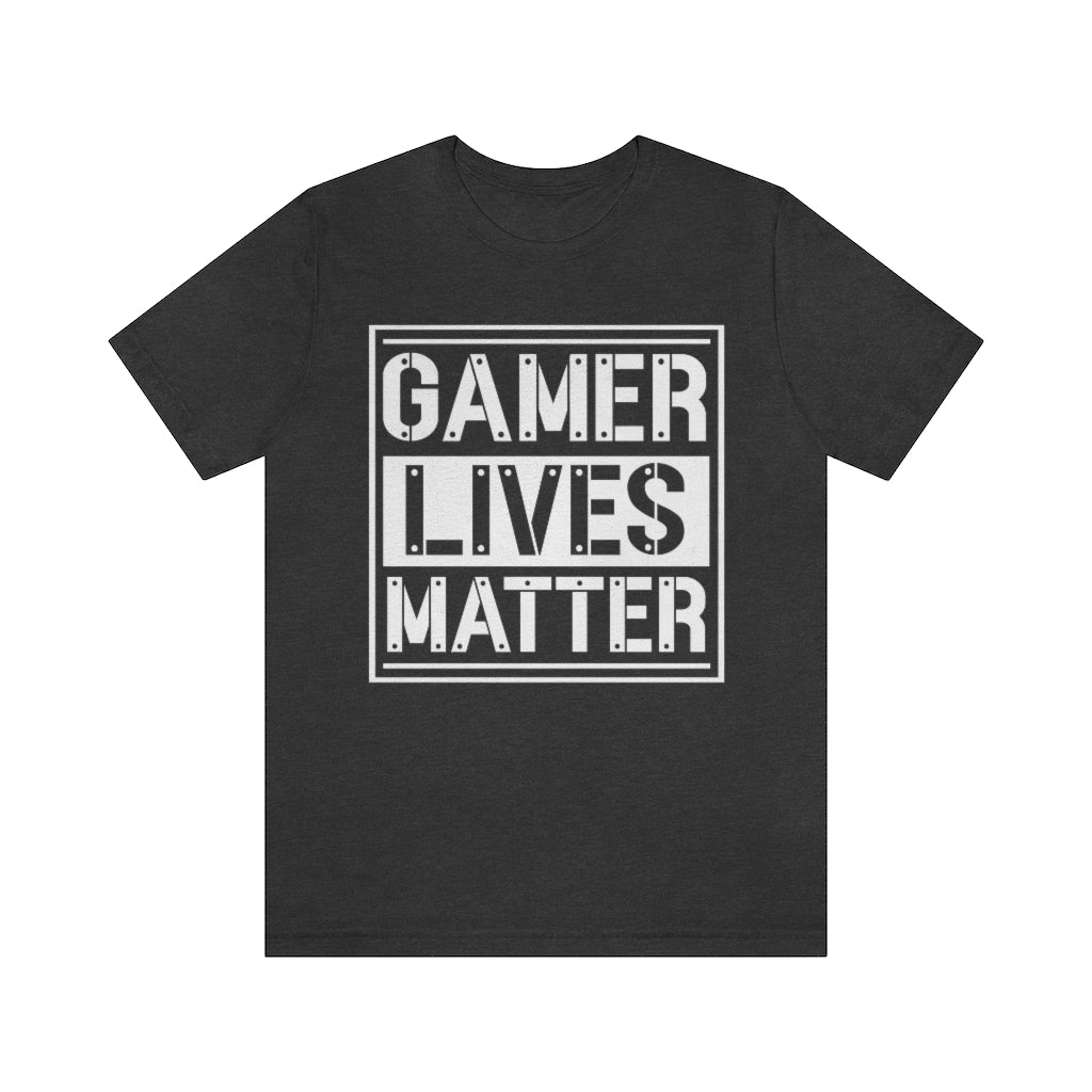 Gamer Lives Matter Unisex Jersey Short Sleeve Tee