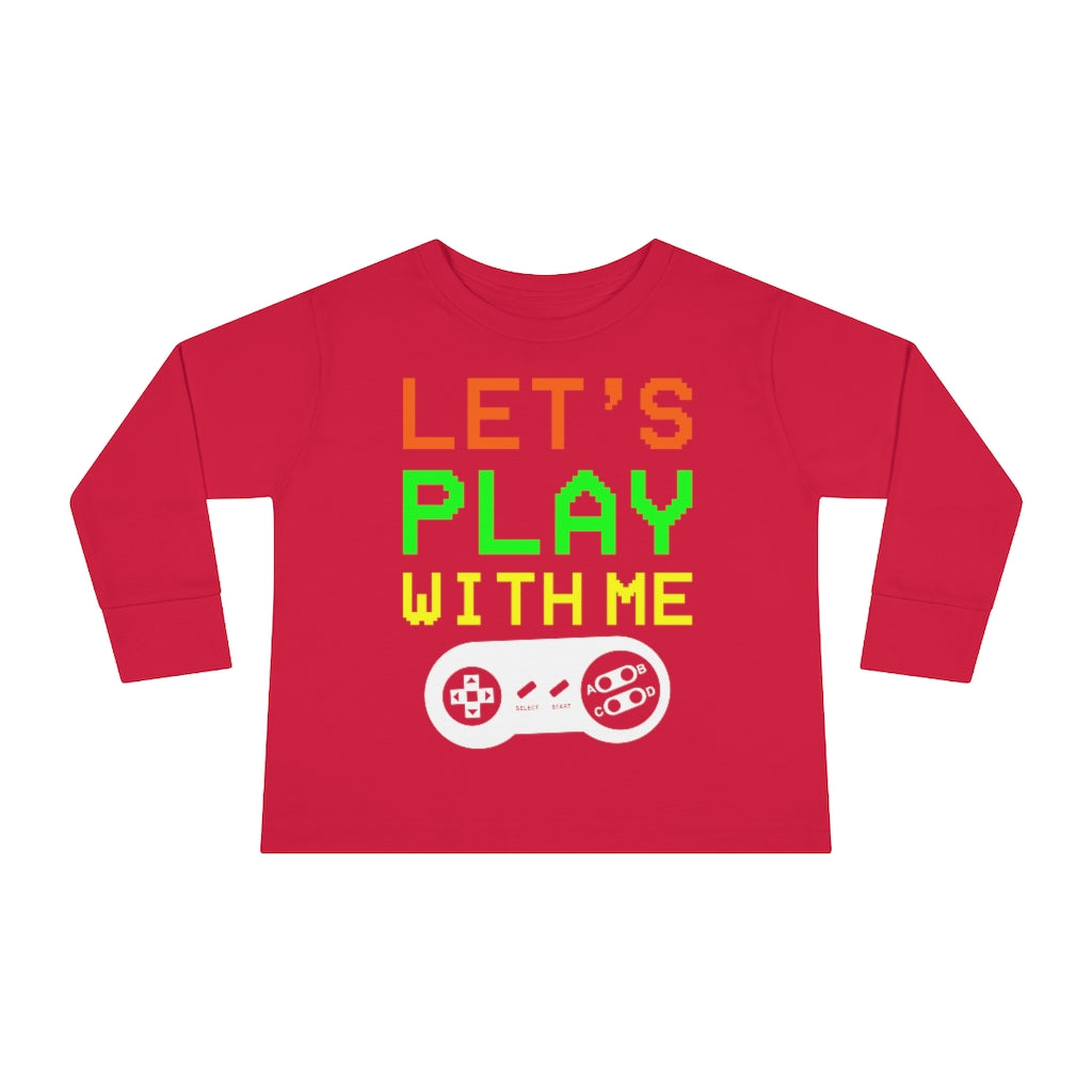 Let's Play Toddler Long Sleeve Tee