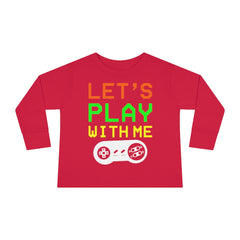Let's Play Toddler Long Sleeve Tee