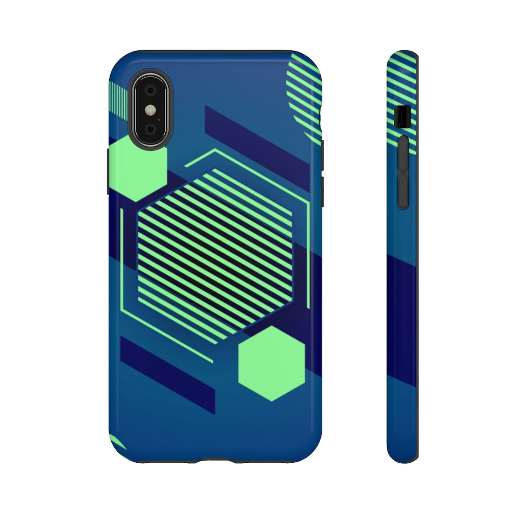 Hexagon Geometric iPhone Tough Cases