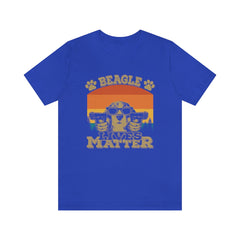 Beagle Lives Matter Unisex Jersey Short Sleeve Tee