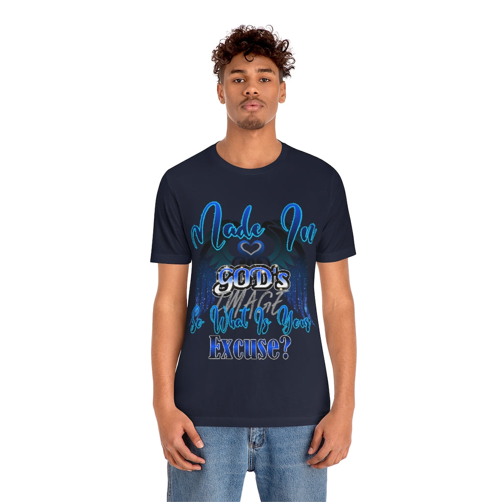 Made In Gods Image Unisex Jersey Short Sleeve Tee