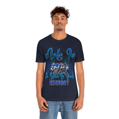 Made In Gods Image Unisex Jersey Short Sleeve Tee