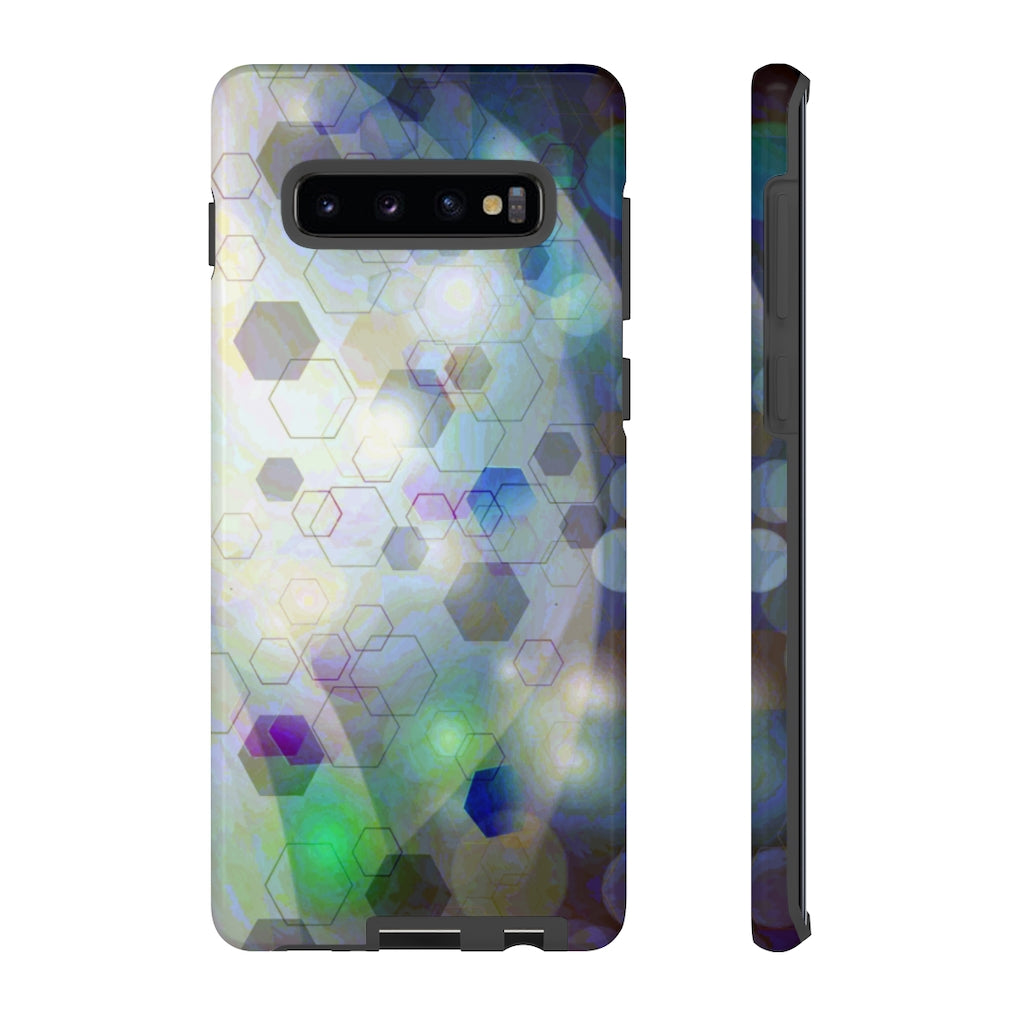 Hexagon Flash Geometric Samsung Galaxy Tough Cases