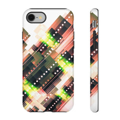 Ribbon Geometric iPhone Tough Cases