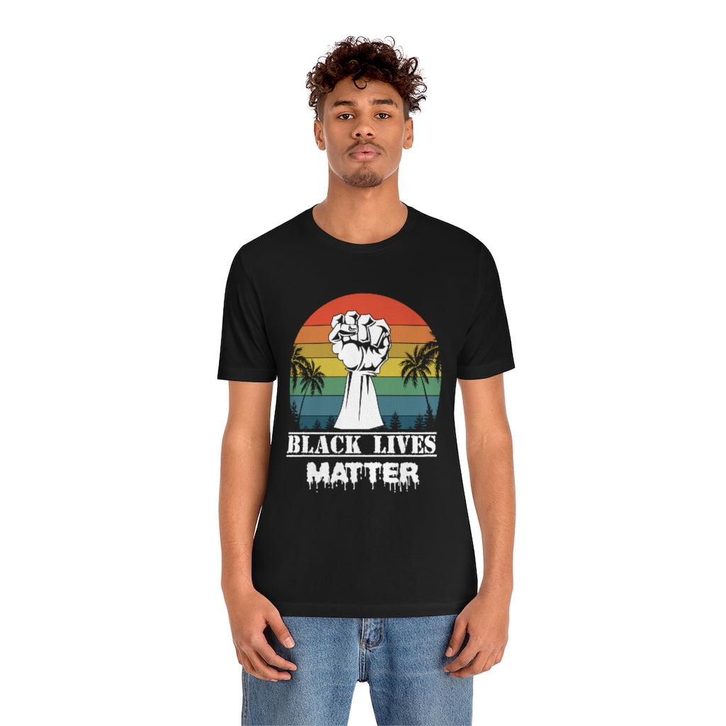 Black Lives Matter Unisex Jersey Short Sleeve Tee
