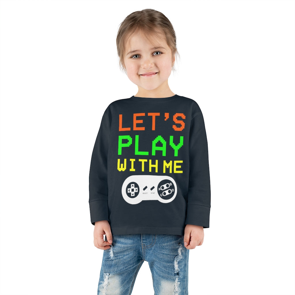 Let's Play Toddler Long Sleeve Tee