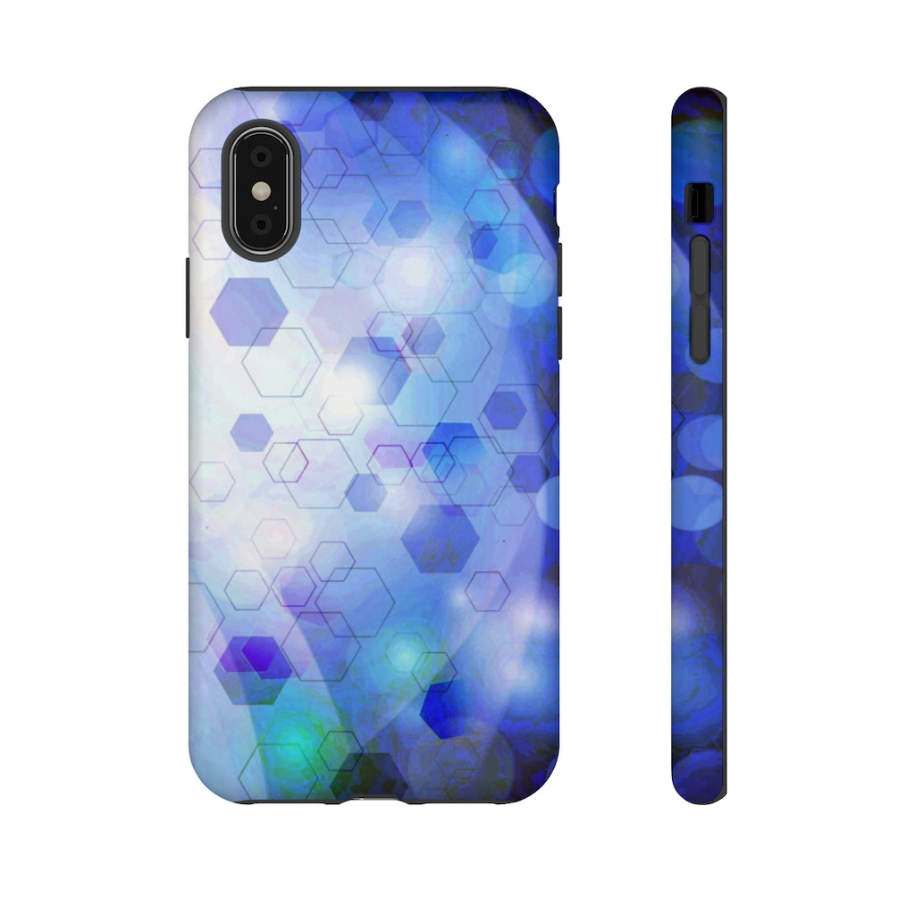 Hexagon Flash Geometric iPhone Tough Cases