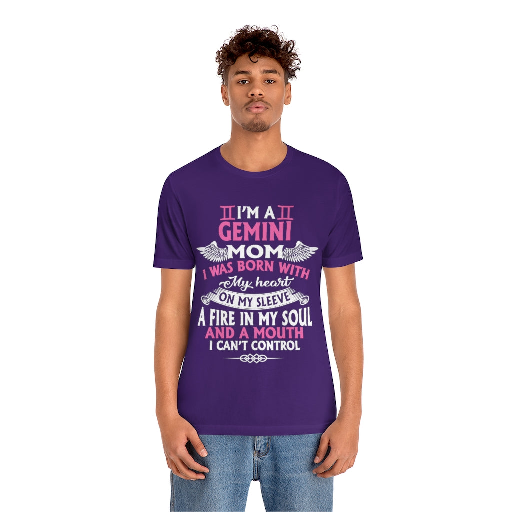 Gemini Unisex Jersey Short Sleeve Tee