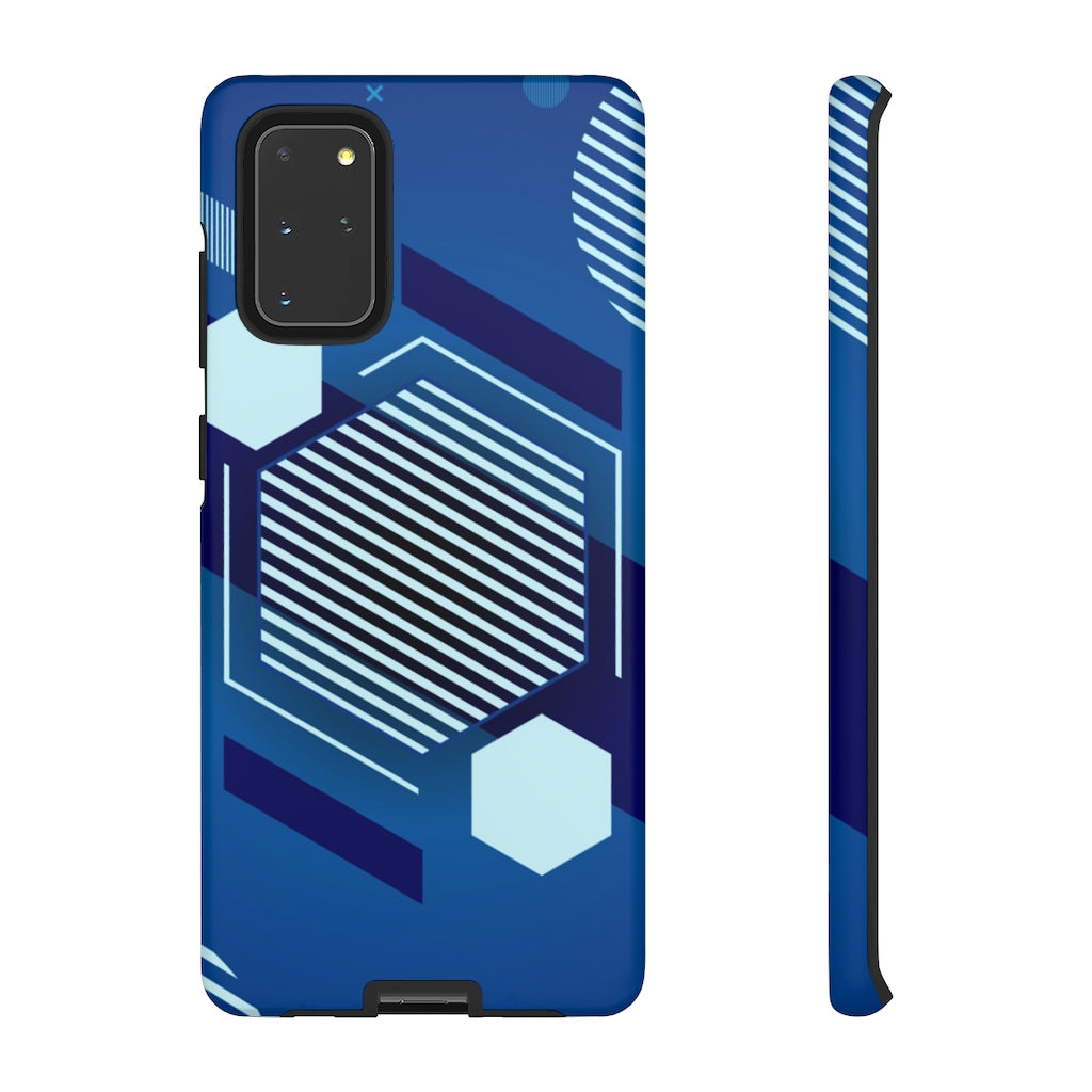Hexagon Geometric Samsung Galaxy Tough Cases