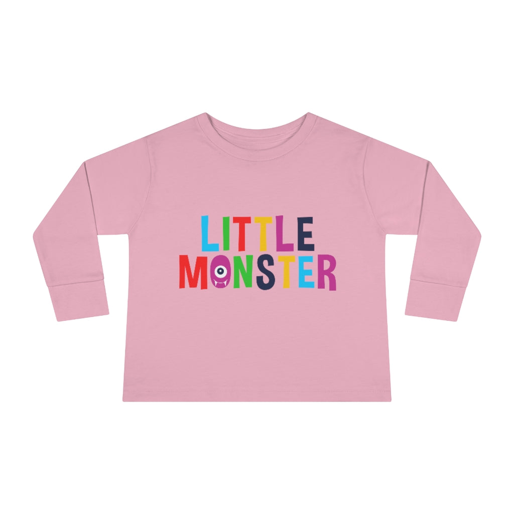 Little Monster Toddler Long Sleeve Tee