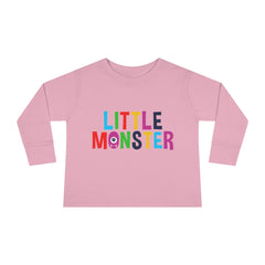Little Monster Toddler Long Sleeve Tee