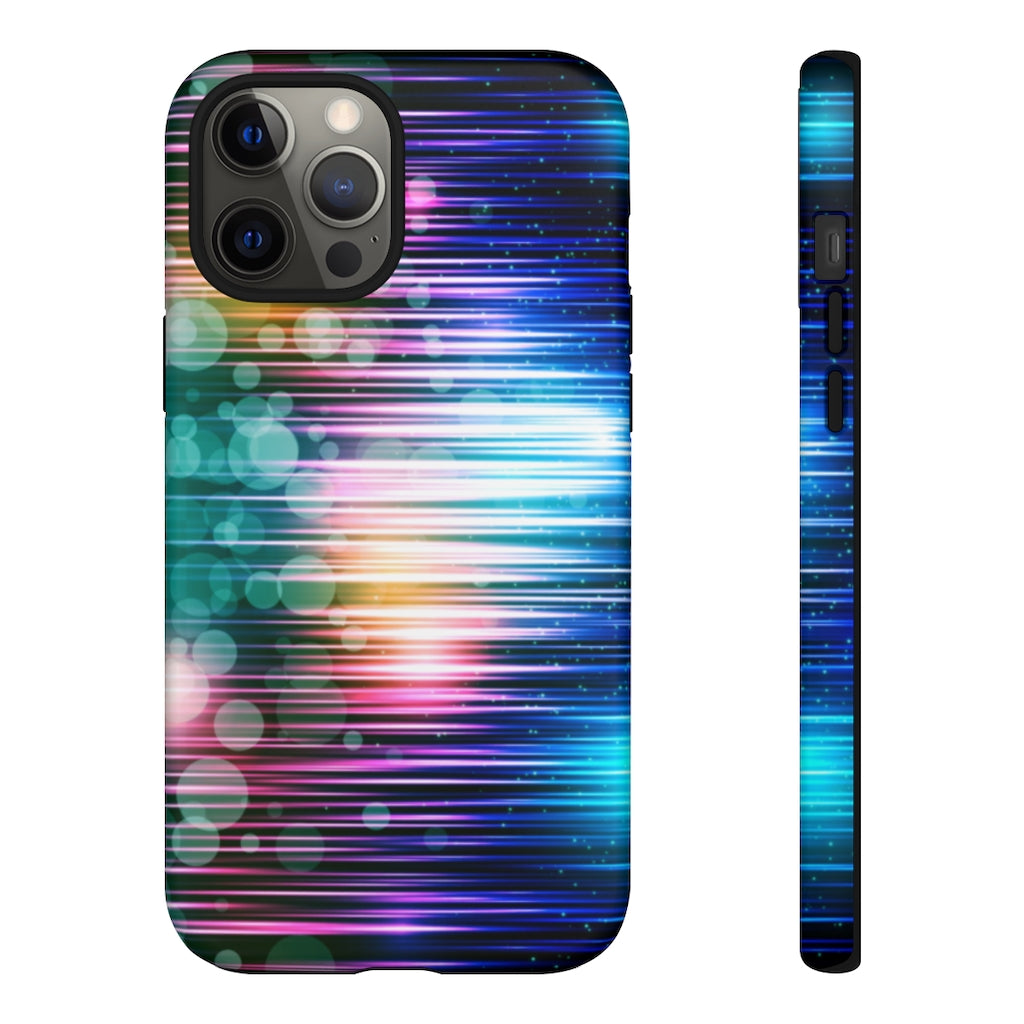 Warp Speed Geometric iPhone Tough Cases