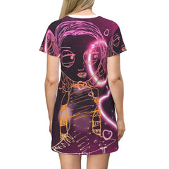 Cartoon T-Shirt Dress