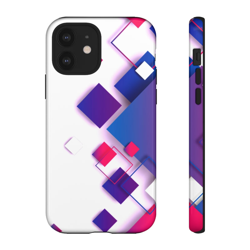 Cubed Geometric iPhone Tough Cases