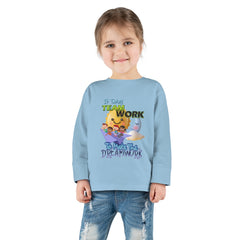 Team Work Toddler Long Sleeve Tee