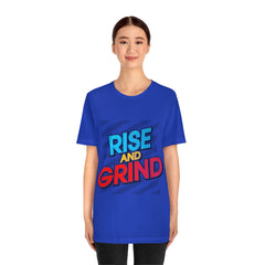 Rise And Grind Unisex Jersey Short Sleeve Tee